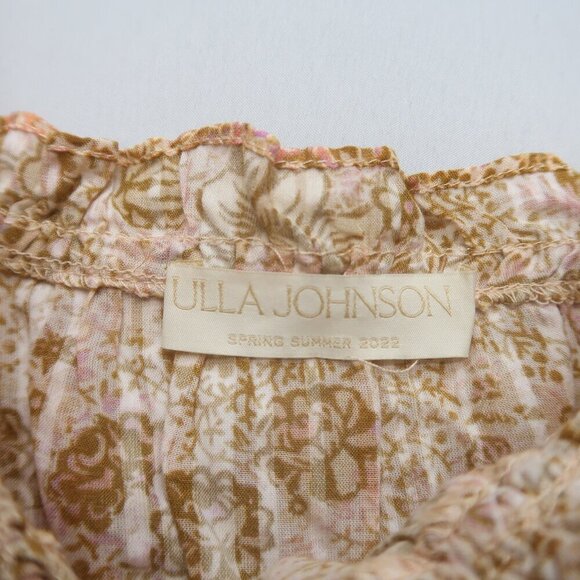 Ulla Johnson Juniper Floral Mini Dress Size 6 - Picture 7 of 13